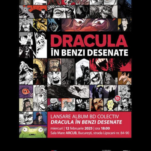 Lansarea albumului &quot;Dracula în benzi desenate&quot; la Brașov