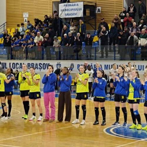 CSM Corona Brașov câștigă și revine pe locul doi în Liga Națională de handbal feminin