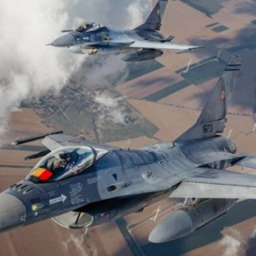 Zboruri de antrenament F-16 în România până pe 10 martie