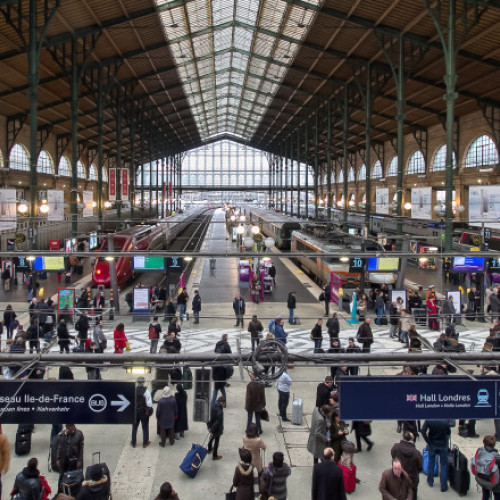 Traficul feroviar întrerupt la Gara de Nord din Paris din cauza unei bombe neexplodate