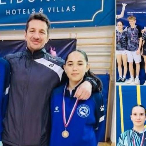 Sportivii din Brașov exceln în badminton la turnee internaționale