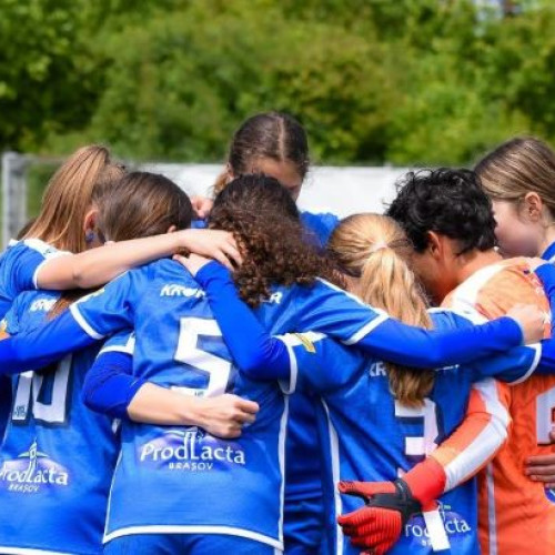 ACS Kids Tampa Brașov U15, în topul Ligii Elitelor la fotbal feminin