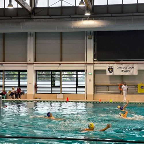 Echipa de polo Corona Brașov U12 termină Turneul Final 2 pe locul 2