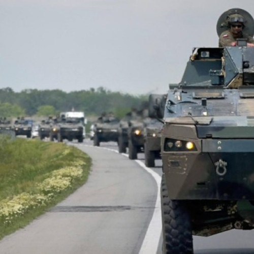Exercitiul "Wind Spring 25": Deplasări de tehnică militară în România
