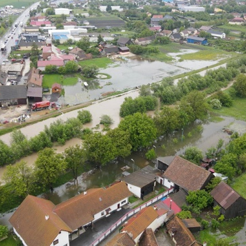 Inundații severe în cartierele din Brașov