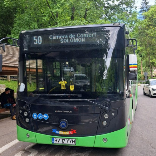 Modificări temporare ale traseului autobuzelor pe linia 50 în weekend