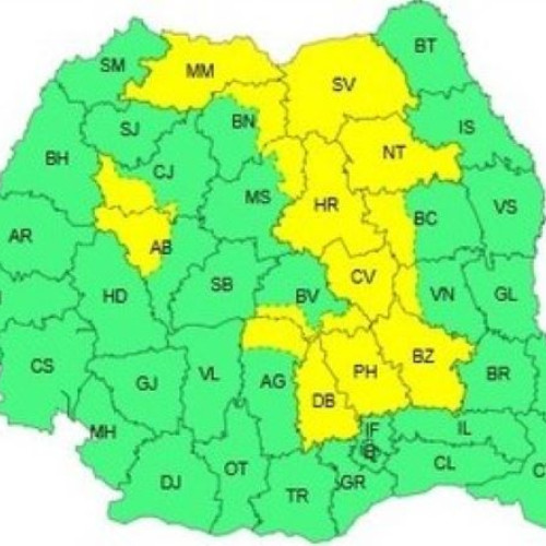 Avertizare meteo de ploaie torențială și furtuni pe mai multe teritorii ale țării