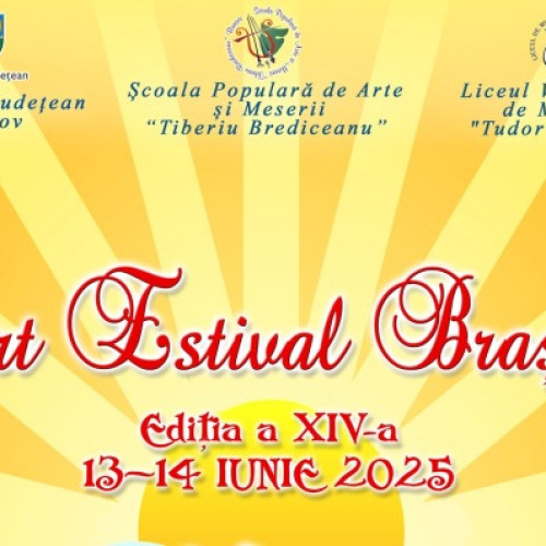 Festivalul Concurs Național de Interpretare „Art Estival Brașov” se va desfășura în zilele de 13 și 14 iunie, anunță organizatorii, scoala populara de arte și meserii &quot;Tiberiu Brediceanu&quot; Brașov. Evenimentul este organizat în colaborare cu Liceul Vocational de Muzică „Tudor Ciortea”, iar potrivit newsbv.ro, scopul festivalului este de a stimula interesul tinerilor pentru muzica, fie vocală, fie instrumentală, și de a descoperi noi talente.