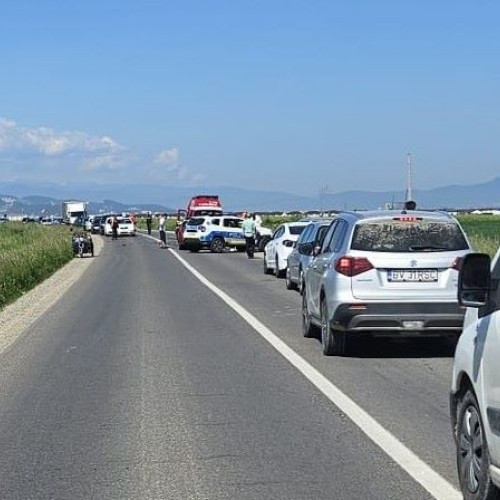 accident rutier în Tarlungeni, Brașov: intervenție de urgență a poliției și SMURD