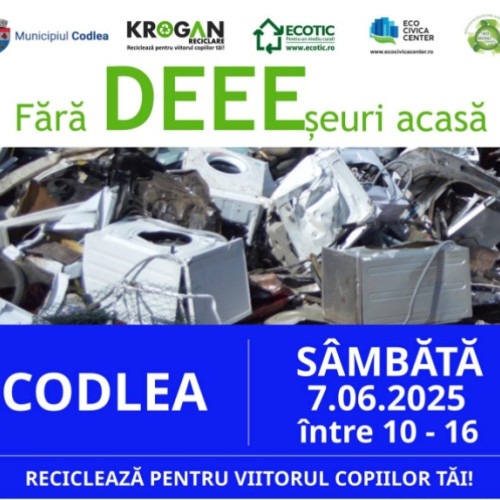 Campanie de colectare a deșeurilor electrice în Codlea
