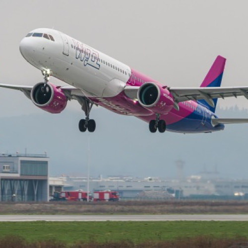 Zboruri directe de pe Aeroportul Brașov către Budapesta și alte destinații, ale Wizz Air, înregistrează succes