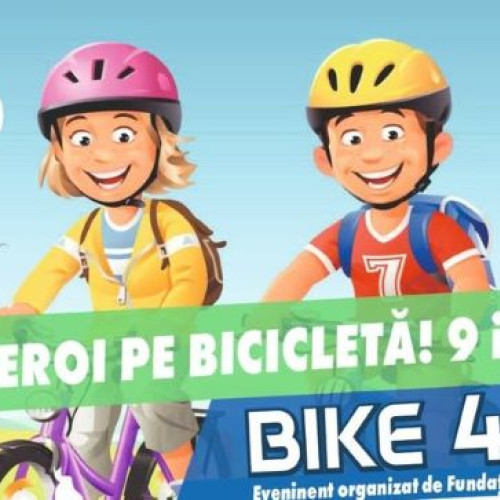 Evenimentul &quot;Bike4Kids&quot; promovează sănătatea și educația prin sport la Brașov
