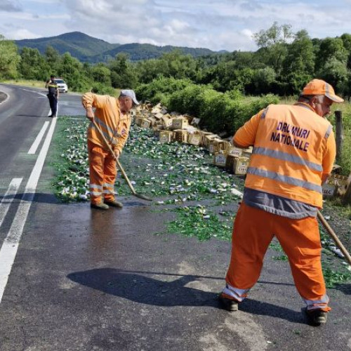 Trafic îngreunat pe DN73A, între Predeal și Râșnov!