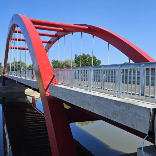 Circulația pe podul „NATO” de la Voila a fost oficial deschisă, după 4 ani de la începerea lucrărilor