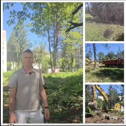 Un loc de joacă din cartierul Astra, refăcut de la zero, după ce ani buni a fost lăsat de izbeliște