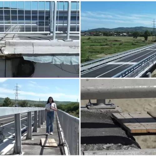 Deși a fost închis pentru reparații, podul de pe DN 1A de peste Teleajen a fost deschis circulației tot cu probleme. Constructorul a fost amendat