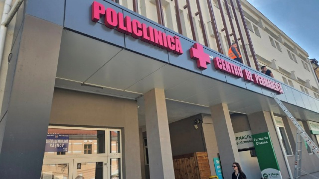 Modernizarea policlinicii din Râșnov și a centrului de permanență avansează