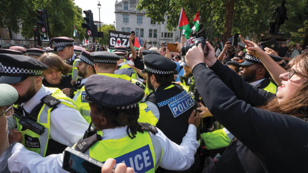 Poliția Metropolitană din Londra anunță arestări masive la o manifestație pro-Palestine Action