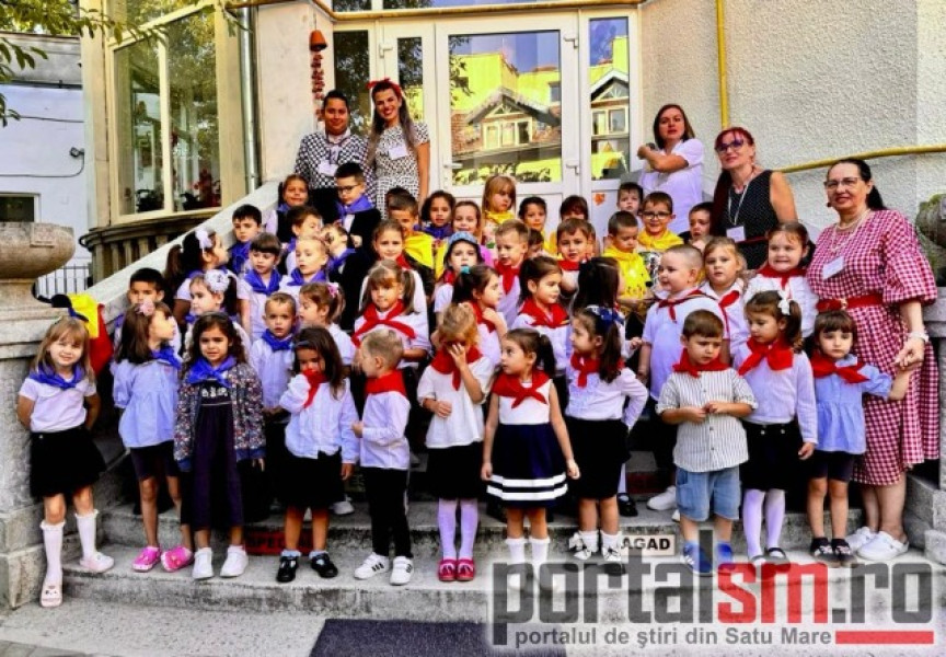 ISJ Satu Mare verifică inițiativa cu cravate de pionieri la grădiniță